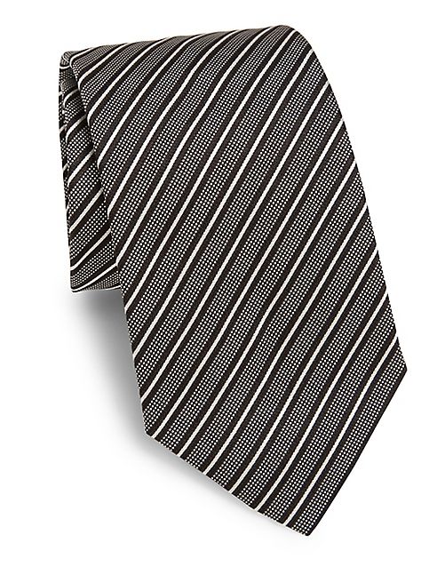 Armani Collezioni - Striped Silk Tie