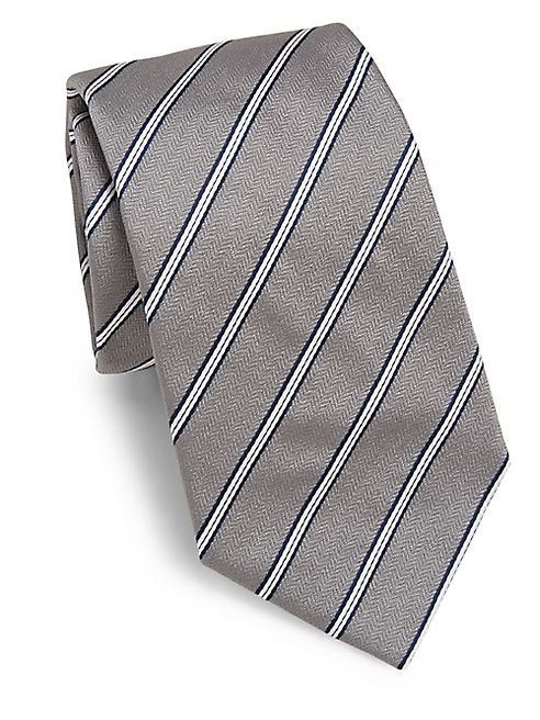 Armani Collezioni - Diagonal Striped Tie