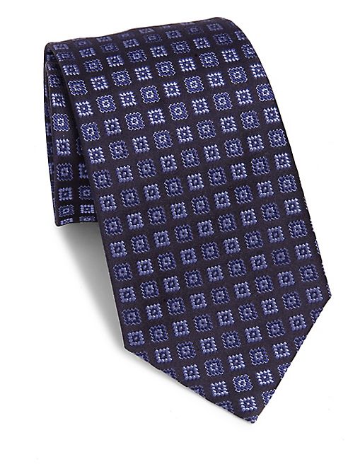 Armani Collezioni - Uniform Square Patterned Tie