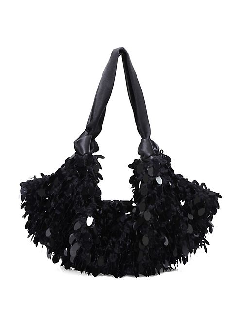 The Row - Crochet Paile Wool Shoulder Bag