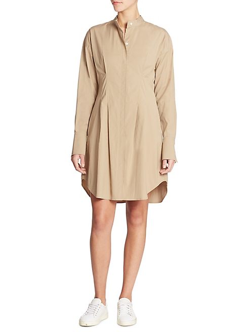 Theory - Narthus B Stretch-Cotton Shirtdress