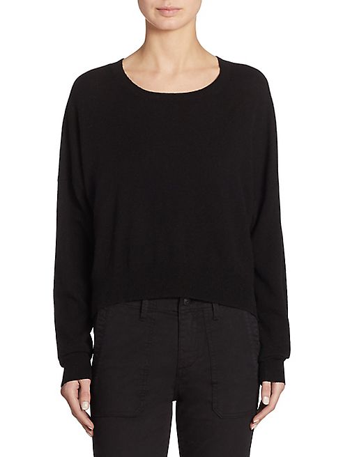 Vince - Cashmere Solid Crop Top