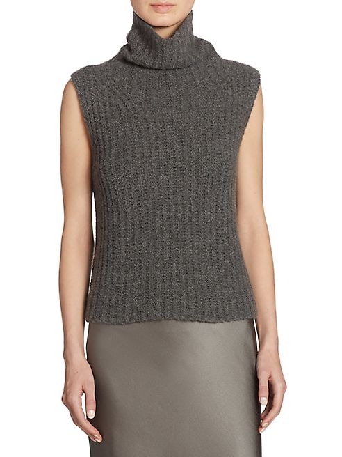 Vince - Turtleneck Sleeveless Top