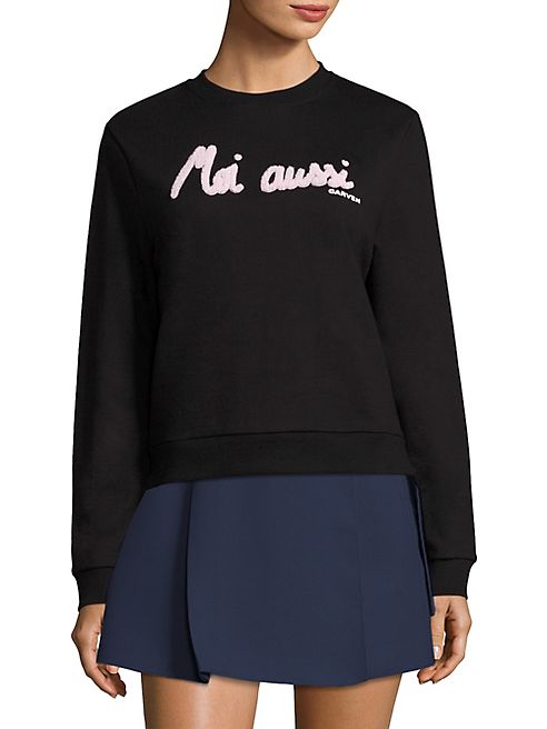 Carven - Moi Aussi Graphic Sweatshirt