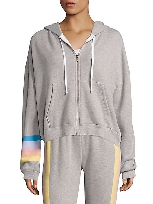 Wildfox - Spectrum Zip-Up Hoodie