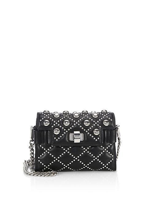 Miu Miu - Studded Leather Chain Shoulder Bag