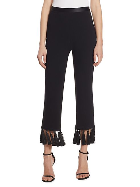 Cinq à Sept - Tash Tassel Crepe Pants