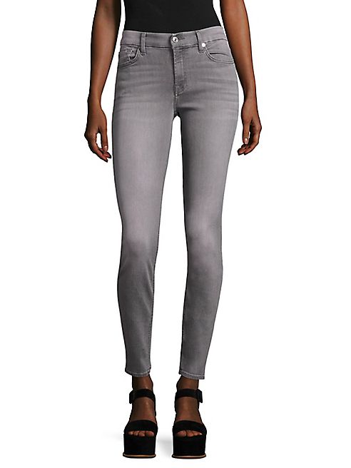 7 For All Mankind - b(air) Ankle Skinny Jeans