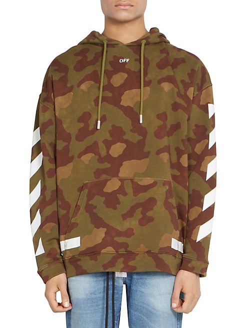 Off-White - Diagonal Camo Sweatshirt