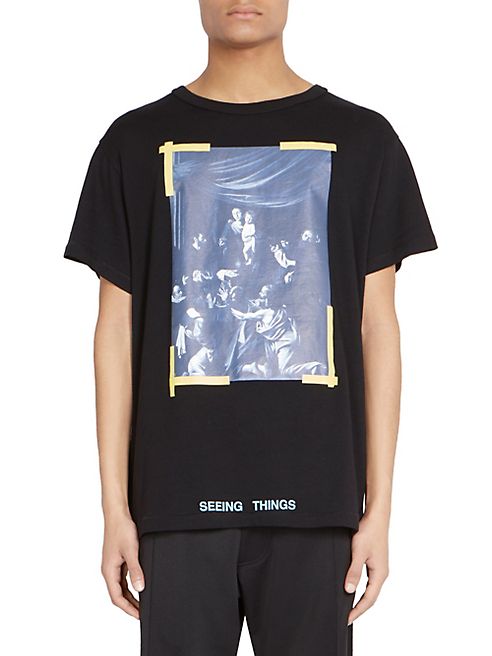 Off-White - Diagonal Caravaggio Tee