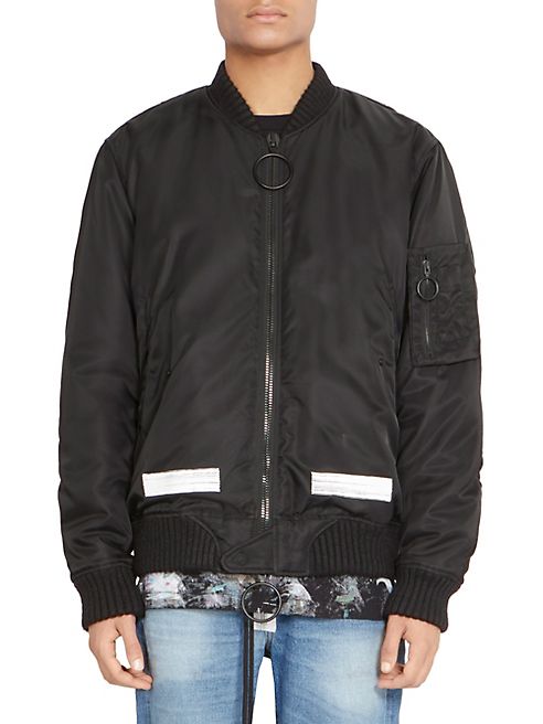 Off-White - Brushed Bomber Jacket