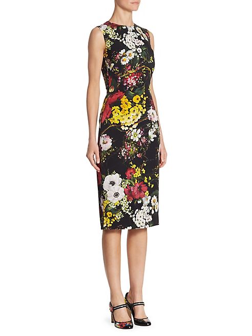 Dolce & Gabbana - Floral Silk Dress