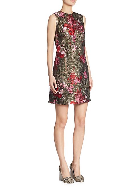 Dolce & Gabbana - Silk Jacquard Dress