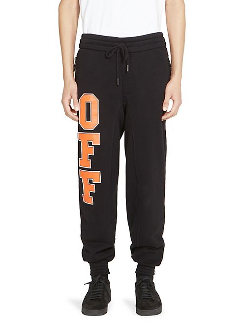 Off-White - Elasticized Cotton Sweatpants