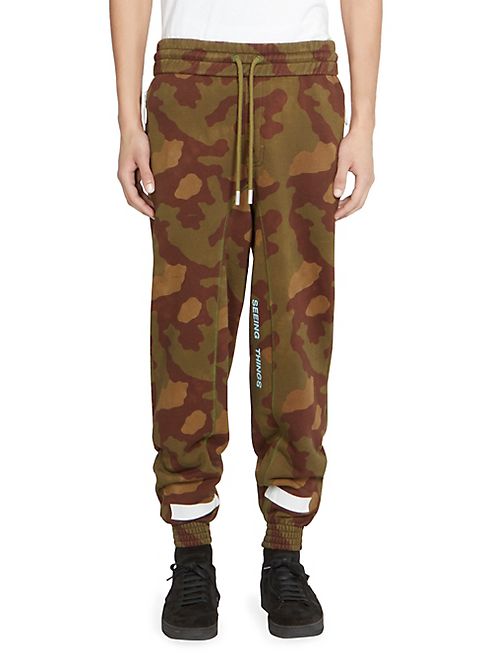 Off-White - Diagonal Camo Pants