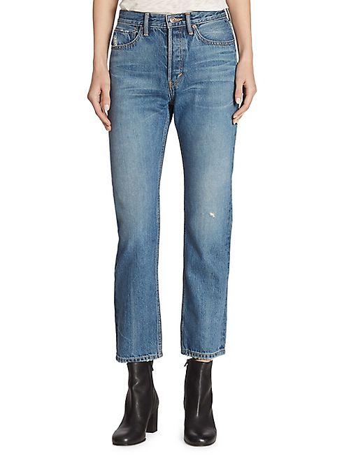 Vince - Union Slouch High-Rise Jeans