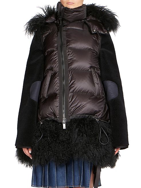 Sacai - Down Blouson Vest