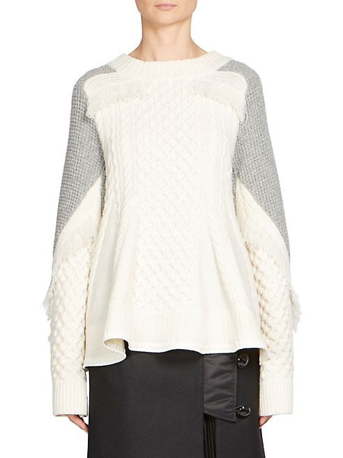 Sacai - Wool Knit Pullover