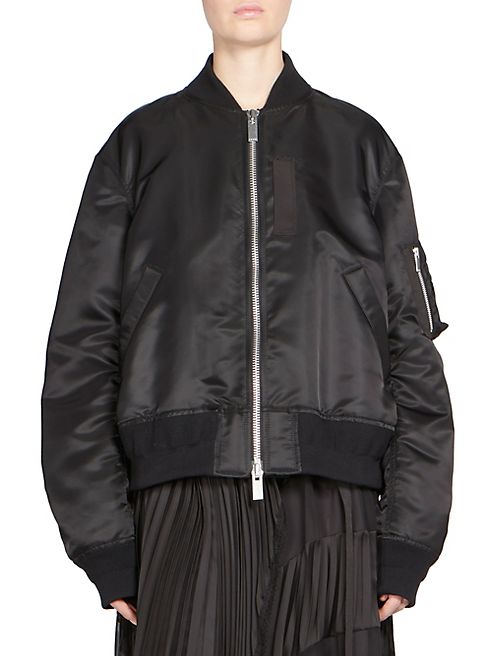 Sacai - Zip-Front Bomber Jacket