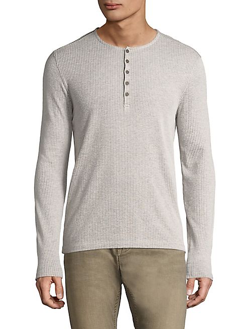 John Varvatos - Long Sleeve Henley