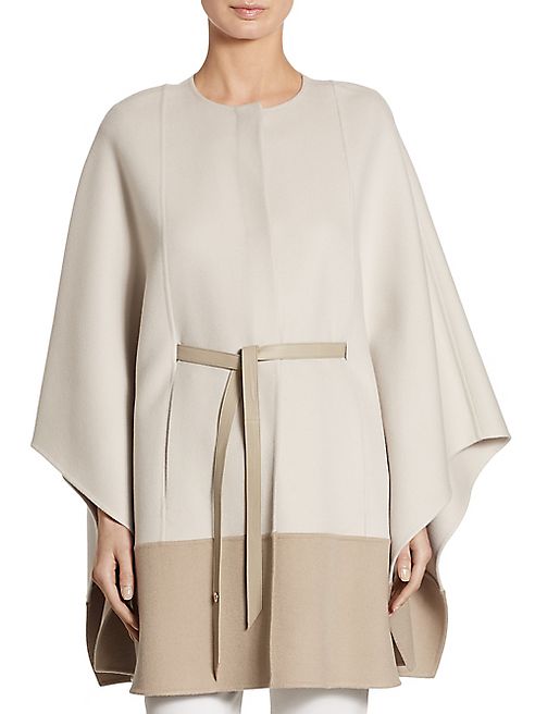 Loro Piana - Sporty Belted Cashmere Cape