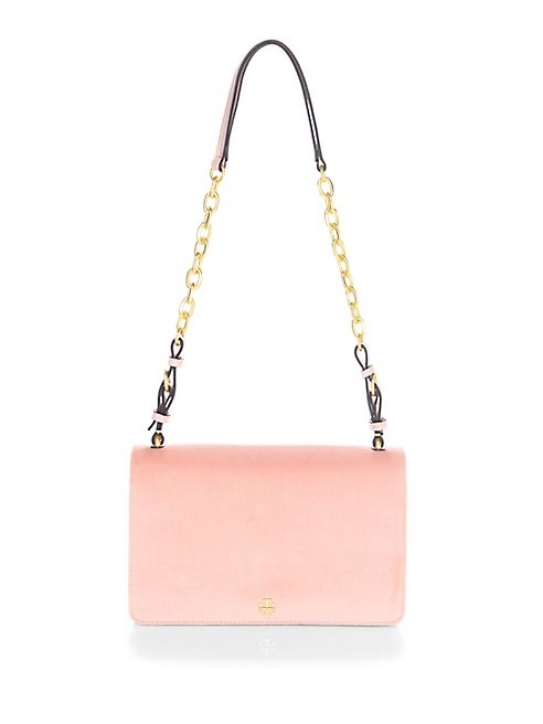 Tory Burch - Sadie Velvet Shoulder Bag