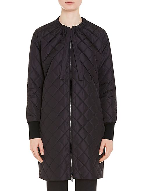 Prada - Long Quilted Nylon Coat