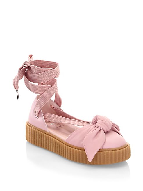 PUMA - FENTY Bandana Leather Creeper Flats