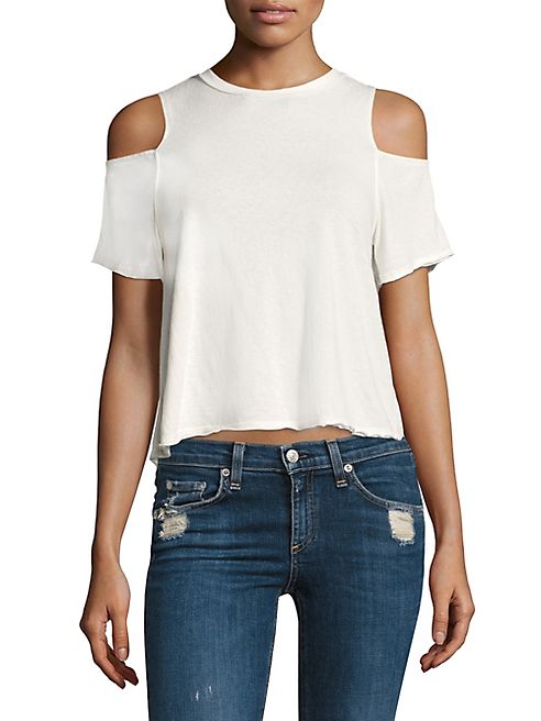 Free People - Taurus Cold Shoulder Tee