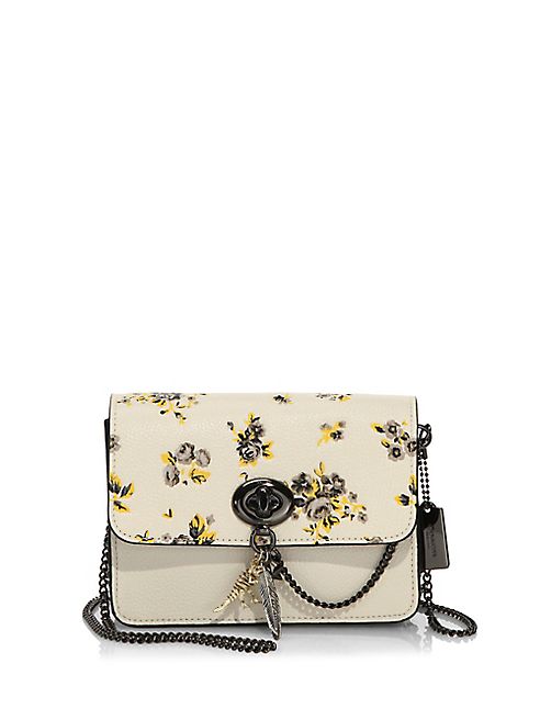 COACH - Printed Leather Convertible Clutch