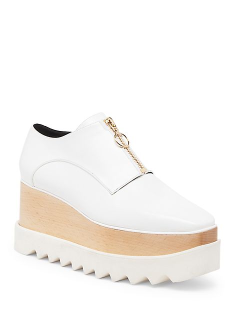 Stella McCartney - Zipper Creeper Oxfords