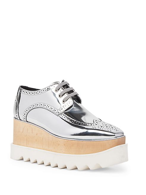 Stella McCartney - Elyse Creeper Brogue Oxfords