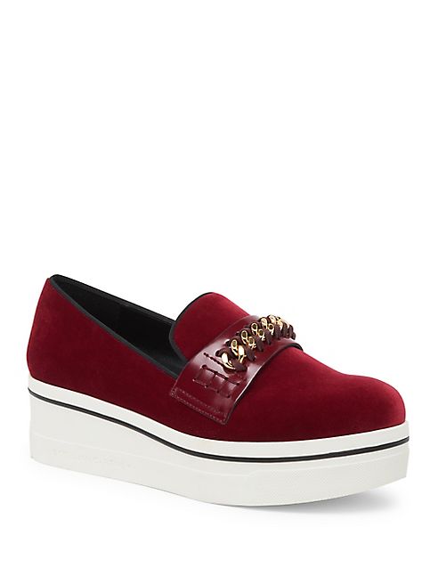 Stella McCartney - Velvet Sneakers