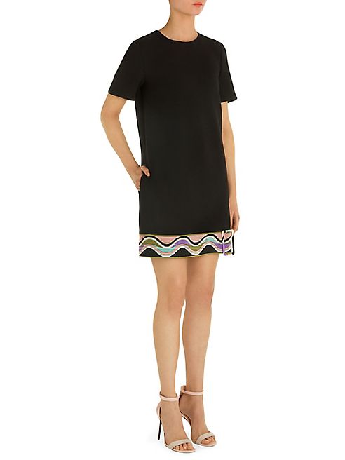 Emilio Pucci - Short Sleeve Belted Dress