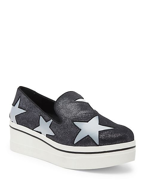 Stella McCartney - Iridescent Star Binx Sneakers