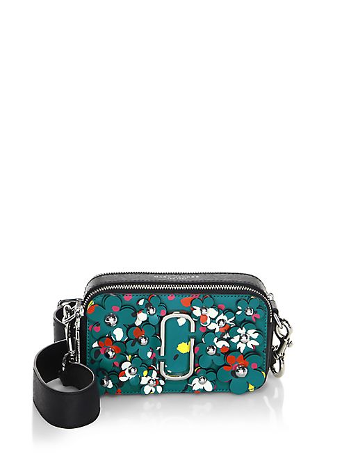 Marc Jacobs - Daisy Snapshot Splatter Paint Leather Camera Bag