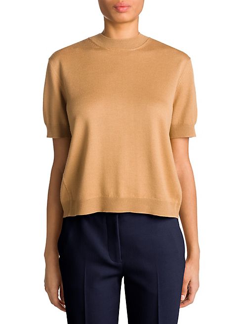 Miu Miu - Wool Button-Back Top