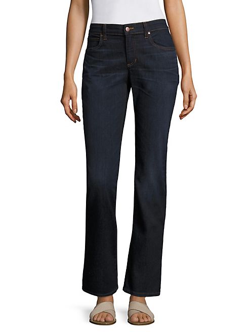 Eileen Fisher - Whiskering Straight Jeans