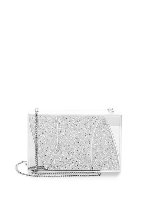 Khirma New York - Marchese Swarovski Crystal Studded Clutch