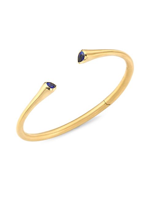 Carelle - Whirl Sapphire Bangle