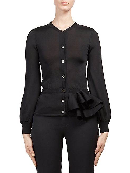 Lanvin - Ruffle Trim Cardigan