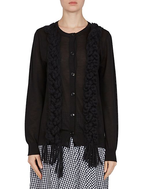 Simone Rocha - Wool Silk & Cashmere Cardigan