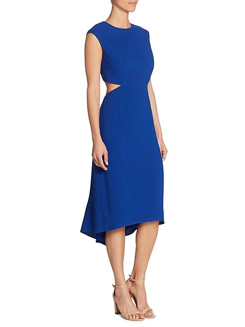 Halston Heritage - Cap Sleeve Dress