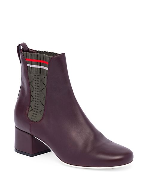 Fendi - Perforated Paneled Leather Chelsea Boots