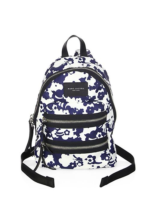 Marc Jacobs - Mini Biker-Print Backpack