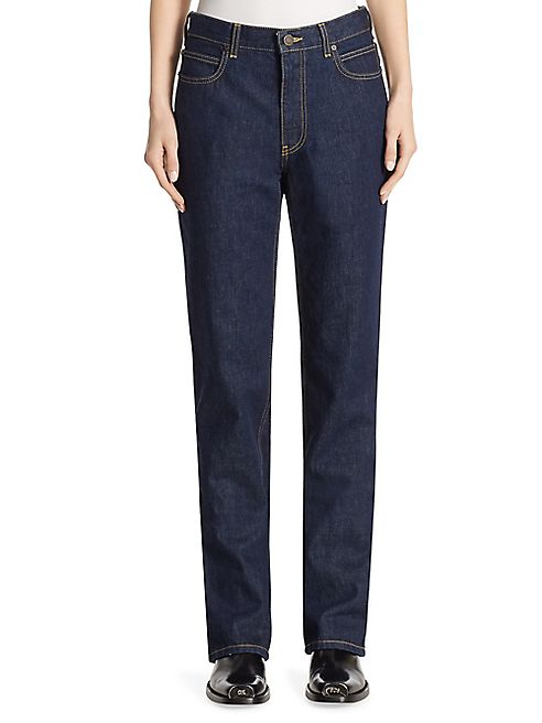 Calvin Klein Collection - High Rise Denim Jeans