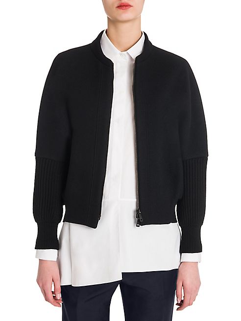 Jil Sander - Wool Zip-Front Jacket