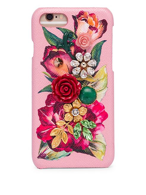 Dolce & Gabbana - Studded Floral iPhone 7 Case