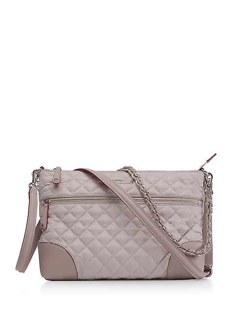 MZ Wallace - Quilted Zippered Crossbody Bag