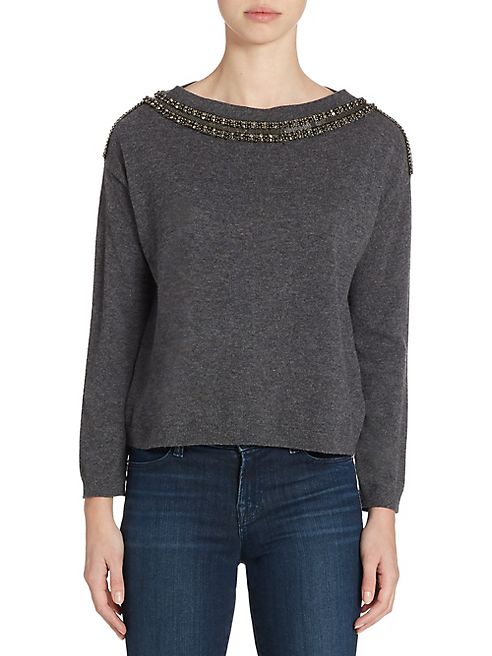 The Kooples - Jeweled Pullover